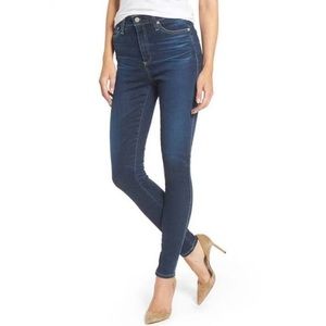 AG Super High Rise Skinny Jeans
